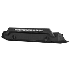 Front Bumper Compatible with 2016-2023 Toyota Tacoma (Excluding Tacoma TRD/Tacoma TRD Sport), Pickup Truck Bumper with LED Light Bar, Winch Plate & D-Rings Mounts