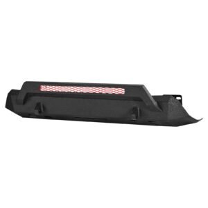 Front Bumper Compatible with 2016-2023 Toyota Tacoma (Excluding Tacoma TRD/Tacoma TRD Sport), Pickup Truck Bumper with Winch Plate & D-Ring Mounts, Heavy-Duty Steel Front Bumpers