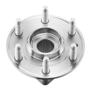 Front/Rear Wheel Bearing & Hub Assembly Fit for 2016-2017 Chevy Traverse LS Sport Utility Buick Enclave Convenience Leather Premium GMC Acadia 4-Door OEM 513277, Wheel Bearing Hub Assembly Set