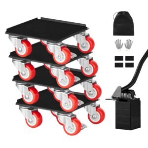 furniture dolly maximum load 1200 lbs heavy duty furniture movers with 5 360 rotation wheels carbon steel panel furniture lift slider tool set for appliances sofa fridge washing machine 4.jpg