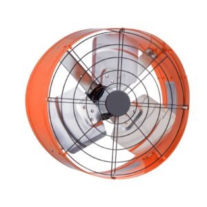 gable mount fan 15 inch attic exhaust fan with adjustable thermostat outer mesh 1650 cfm house ventilator cools up to 2360 sqft quiet ventilation for roof garage shop vibrant orange 2.jpg