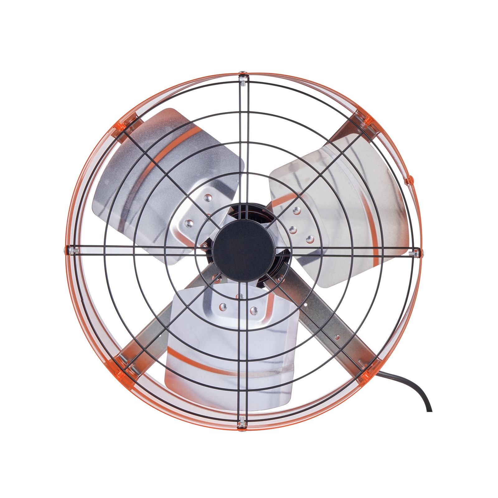 gable mount fan 15 inch attic exhaust fan with adjustable thermostat outer mesh 1650 cfm house ventilator cools up to 2360 sqft quiet ventilation for roof garage shop vibrant orange.jpg