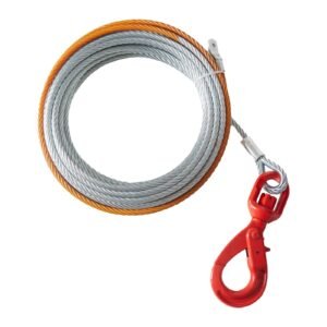 galvanized steel winch cable 38 inch x 100 feet 15200 lbs breaking strength wire winch rope with swivel hook towing cable heavy duty universal fit for suv large off road vehicle truck.jpg
