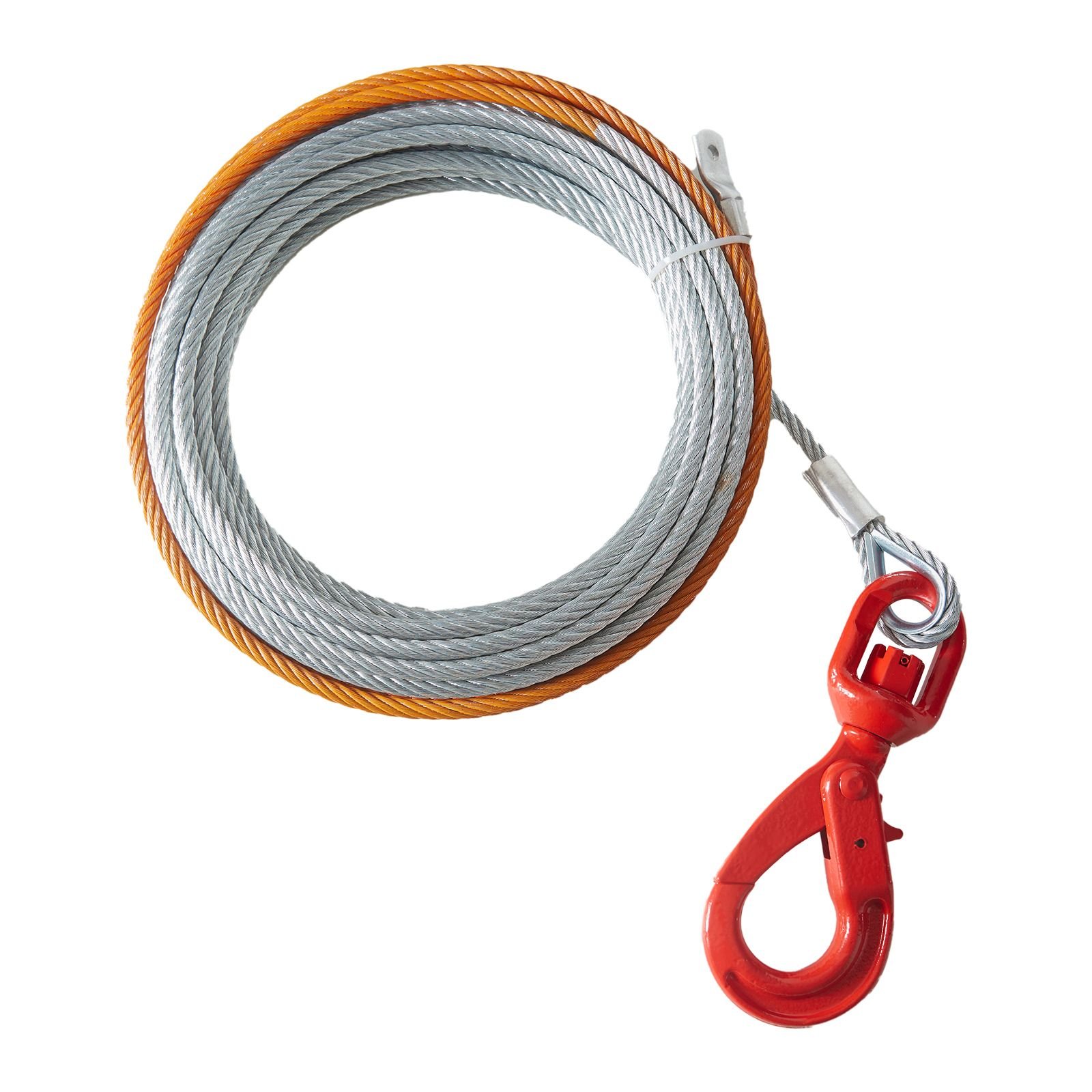 galvanized steel winch cable 38 inch x 100 feet 15200 lbs breaking strength wire winch rope with swivel hook towing cable heavy duty universal fit for suv large off road vehicle truck.jpg