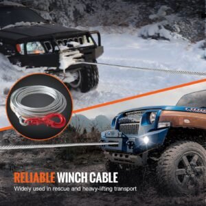 galvanized steel winch cable 38 inch x 75 feet 15200 lbs breaking strength wire winch rope with swivel hook towing cable heavy duty universal fit for suv large off road vehicle truck 5.jpg