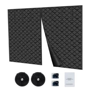 garage door screen for winter 10x8ft garage door insulation kit magnetic thermal insulated door curtain with 300d oxford fabric heavy duty weighted bottom easy assembly for garage door 19.jpg