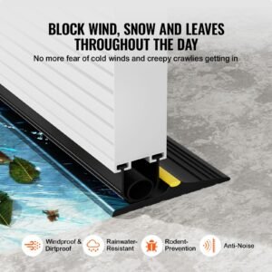 garage door threshold and bottom seals kit 10 ft u shapeo ring universal garage door bottom seal weatherstrip pvc combine with weatherproof garage threshold seal strip with adhesive black 5.jpg