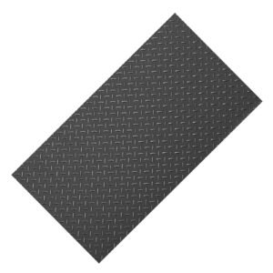 garage floor roll 4 x 10 ft garage flooring mat 22 mm thickened pvc diamond plate floor protector mat with double sided tape non slip easy to clean for warehouse gyms trailer black.jpg