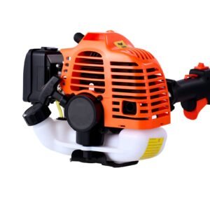 gas hedge trimmer, 2 cycle gas power handheld hedge trimmer, 4 in 1 26cc weed eater with protective gear set, includes hedge and string trimmer, edger, brush cutter, for trimming shrubs & bushes