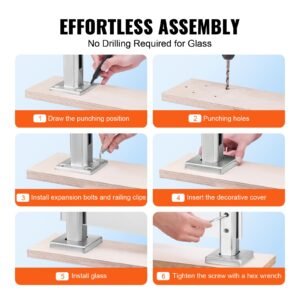glass clamp 10 pcs square glass railing bracket for 031 047 tempered glass 304 stainless steel glass mounting clamp 012 thick glass shelf bracket for balcony garden stair silver 2.jpg