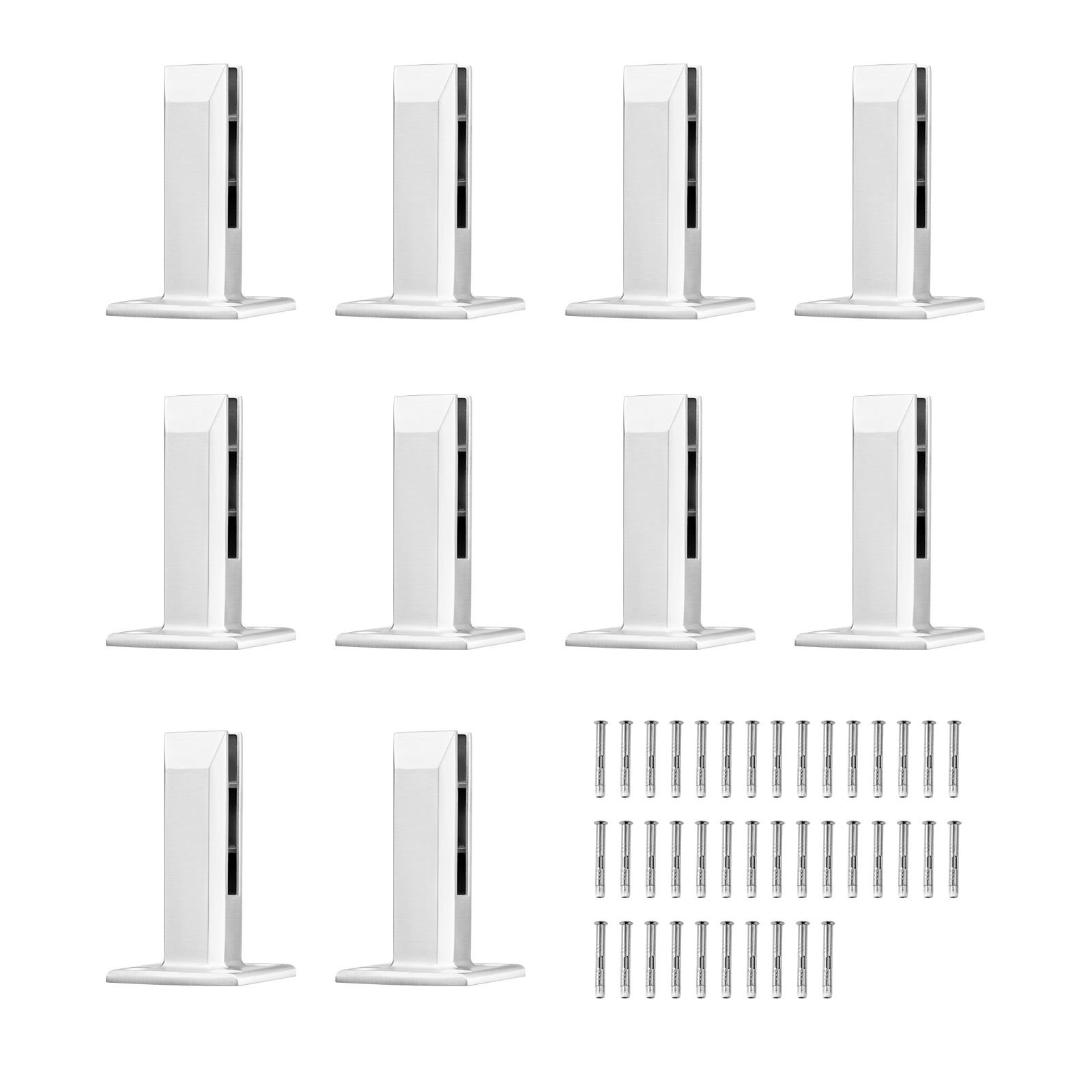 glass clamp 10 pcs square glass railing bracket for 031 047 tempered glass 304 stainless steel glass mounting clamp 012 thick glass shelf bracket for balcony garden stair silver.jpg