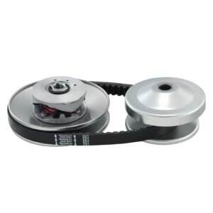 go kart torque converter 34 go kart clutch kit 30 series asymmetrical driver pulley replacement with drive belt for 2 8 hp small engines replace comet 219552 manco 5957 yerf dog q43201w 1.jpg