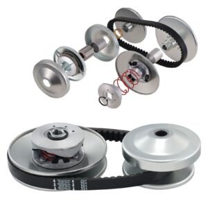 go kart torque converter 34 go kart clutch kit 30 series asymmetrical driver pulley replacement with drive belt for 2 8 hp small engines replace comet 219552 manco 5957 yerf dog q43201w.jpg