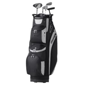golf cart bag with 14 way organizer divider top 36 13 pockets premium cart bag durable golf bags with handles dust cover detachable straps for men women black color block 2.jpg