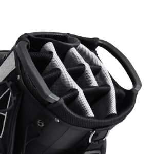 golf cart bag with 14 way organizer divider top 36 13 pockets premium cart bag durable golf bags with handles dust cover detachable straps for men women black color block 5.jpg