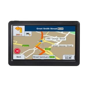 GPS Navigator for Car, 7 inch Touch Screen 16GB GPS Navigation System with Lifetime Map Updates, Voice Turn-by-Turn Guidance, Speed and Red Light Warning, Custom Truck Routing, for Car Truck RV