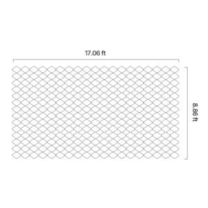 gravel grid 2 inch depth 3281 x 984 ft 10000 x 3000 mm 1880 lbs per sq ft grass ground retainer permeable geo grids driveway stabilization for garden patio walkway rv parking slopes 4.jpg