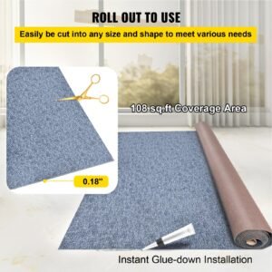 gray marine carpet 6 ft x 36 ft boat carpet rugs indoor outdoor rugs for patio deck anti slide tpr water proof back outdoor marine carpeting outdoor carpet 4.jpg