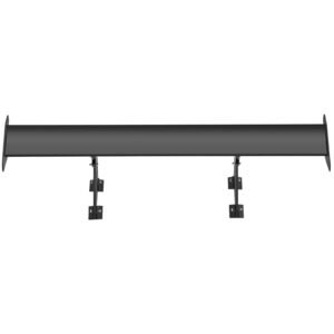 GT Wing Car Spoiler, 43.3 inch Universal Spoiler with Single Deck, Adjustable Lightweight Aluminum, Car Rear Spoiler Wing, Racing Spoiler BGW/JDM Drift Black