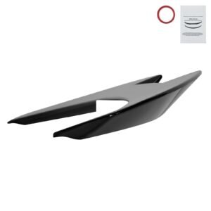 GT Wing Car Spoiler, 48.4 inch Spoiler, Compatible with 2012-2018 BMW F30, High Strength ABS Material, Baking Paint, Car Rear Spoiler Wing, Racing Spoilers for Cars, Glossy Black