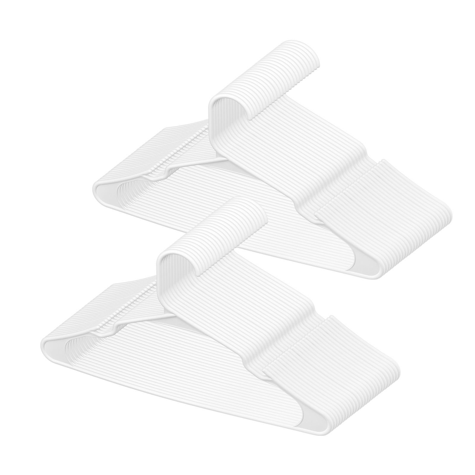 hangers 02 in ultra thin 50 pack white plastic hangers with stable triangular top structure wider notch design non slip space saving hangers fit for t shirt shirt sling pant.jpg
