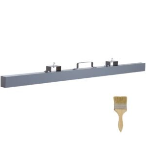 Hanging Magnetic Sweeper Pickup Tool, 120lbs Nail Hang-Type Magnetic Forklift Sweeper, Industrial Grade Magnets Steel Material Hunting Accessories for Picking Up Bolts Nails Iron Chips Metals