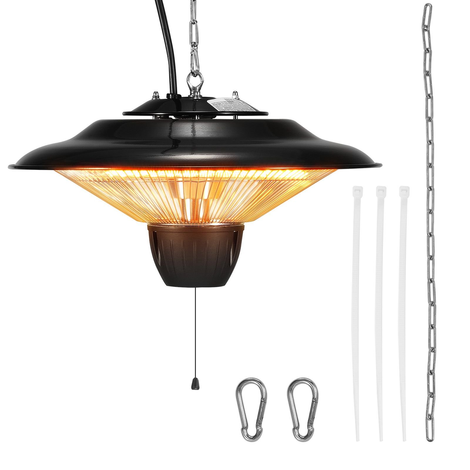 hanging patio heater 1500w outdoorindoor electric space infrared heater ip34 protection ceiling heater with 236 inch pull cord 20 inch adjustable chain for porchpatiodining roomstudio.jpg