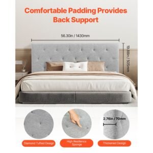 headboard full size headboard with adjustable height comfortable diamond tufted for full size bed w 563 x h356 474inches ideal for bedroom hotel homestay dormitory light grey 2.jpg