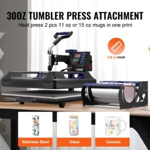 heat press machine 15 x 15 inch 5 in 1 heat transfer machine with 30 oz tumbler press 360 swing away digital t shirt pressing teflon coating for t shirtsmugshatsplates blackblue 2.jpg