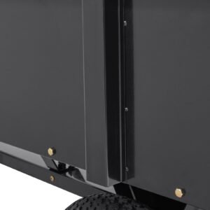 heavy duty atv trailer steel dump cart 750 pound 15 cubic feet garden utility trailer with removable sides for riding lawn mower tractor 5.jpg