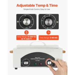 high temperature autoclave machine 2l 300w high temperature cleaner machine box with adjustable temperature and time dry heat cabinet nail tool cleaner for labs home nail and beauty salons 4.jpg