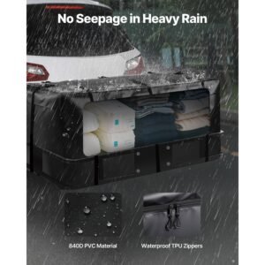hitch cargo carrier bag waterproof 840d pvc 5748 x 1949 x 2382 in 16 cubic feet heavy duty cargo bag for truck bed storage with reinforced straps suitable for car suv vans hitch basket 2.jpg