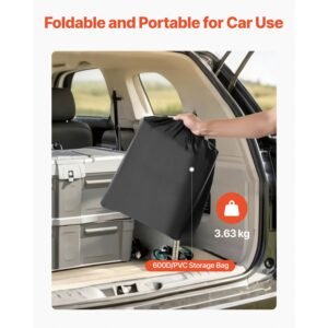 hitch cargo carrier bag waterproof 840d pvc 5748 x 1949 x 2382 in 16 cubic feet heavy duty cargo bag for truck bed storage with reinforced straps suitable for car suv vans hitch basket 5.jpg