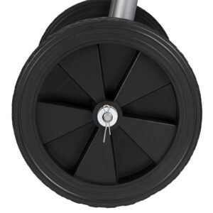 Hose Reel Cart, Hold Up to 175 ft of 5/8'' Hose (Hose Not Included), Garden Water Hose Carts Mobile Tools with Wheels, Heavy Duty Powder-coated Steel Outdoor Planting for Garden, Yard, Lawn