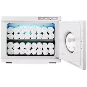 hot towel warmer 23l large capacity spa hot towel warmers with see through window 2 stainless steel racks holds up 50 60 towels 2 in 1 all round heating for facials spa massage salon 2.jpg