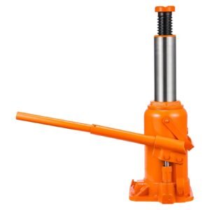 hydraulic bottle jack, 20 ton (44092 lbs) capacity, 8.9 17.1 inch lifting range, heavy duty welded bottle jack for car, suv, pickup, auto repair, house lift and agricultural equipment, orange