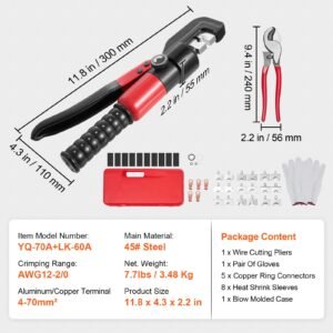 hydraulic crimping tool with 9 sets of dies awg12 20 copper and aluminum terminal battery lug crimper with a cutting pliers gloves 5pcs copper ring connectors 8pcs heat shrink sleeves 3.jpg