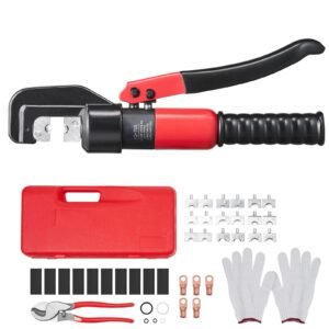 hydraulic crimping tool with 9 sets of dies awg12 20 copper and aluminum terminal battery lug crimper with a cutting pliers gloves 5pcs copper ring connectors 8pcs heat shrink sleeves 4.jpg