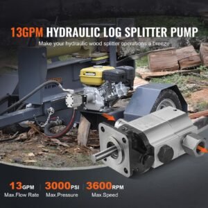 hydraulic log splitter pump 13gpm 2 stage 3000psi wood log splitter pump 1 inlet 12 npt outlet 3600 rpm aluminum hydraulic gear pump for small engine mounting log splitters snowplow 1.jpg