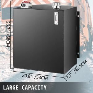 hydraulic oil tanks 25gal fuel tank heavy duty hydraulic steel tank reservoir gasoline transfer tanks hydraulic reservoir with strainer temp gauge filter breather cap for tractors trucks 4.jpg
