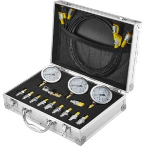 hydraulic pressure test kit 250400600bar 3 gauges 11 test couplings 3 test hoses excavator hydraulic test gauge set with portable carrying case for excavator tractors construction machinery 1.jpg