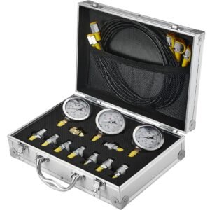 hydraulic pressure test kit 250400600bar 3 gauges 9 test couplings 3 test hoses excavator hydraulic test gauge set with portable carrying case for excavator tractors construction machinery 3.jpg