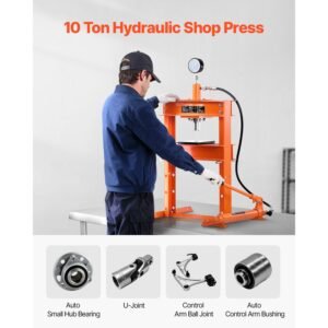 hydraulic shop press 10 t h frame shop press with press plate h shaped base stable garage floor adjustable hydraulic press with relief valve fit for bending straightening stamping 1.jpg