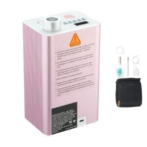 Hydrogen Inhalation Machine, 99.99% High Purity Hydrogen Inhaler, HO-Separated 180ml/min (120 H+60 O) Dual Port Hydrogen Oxygen Inhaler, Hydrogen-Rich Water Generator for Home Travel
