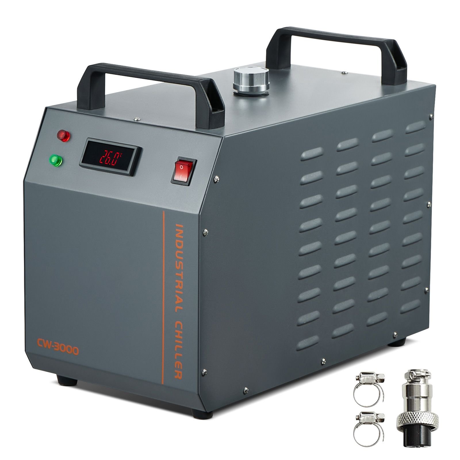 industrial water chiller cw 3000 80w air cooled industrial water cooler cooling system with 12 l water tank capacity 12 lmin maximum flow rate for laser engraving machine cooling machine.jpg
