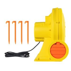 inflatable blower 750w950w 13 hp bounce house blower pump commercial air blower for inflatables 3300rpm bouncy castle electric air blower fan perfect for bounce house waterslides yellow 5.jpg