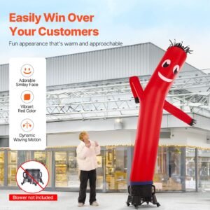 inflatable tube man attachment 20 feet tall wacky wavy wind flying dancing tube guy arm flailing sky air puppet 18 for outdoor advertising business store blower not included 1.jpg