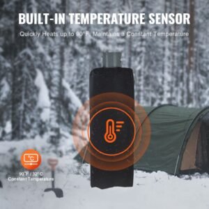 insulated band style gas cylinder warmer fits 100 lbs gas tanks 280w propane heater fixed internal thermostat max temp 90 fahrenheit durable waterproof oxford fabric fcc listed 3.jpg