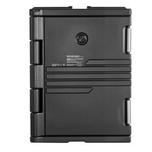 insulated food pan carrier 95 qt non electrical food warmer with wheel 304 stainless steel latch lldpe stackable hot box for various pan sizesnot included fit catering bbq eventblack.jpg