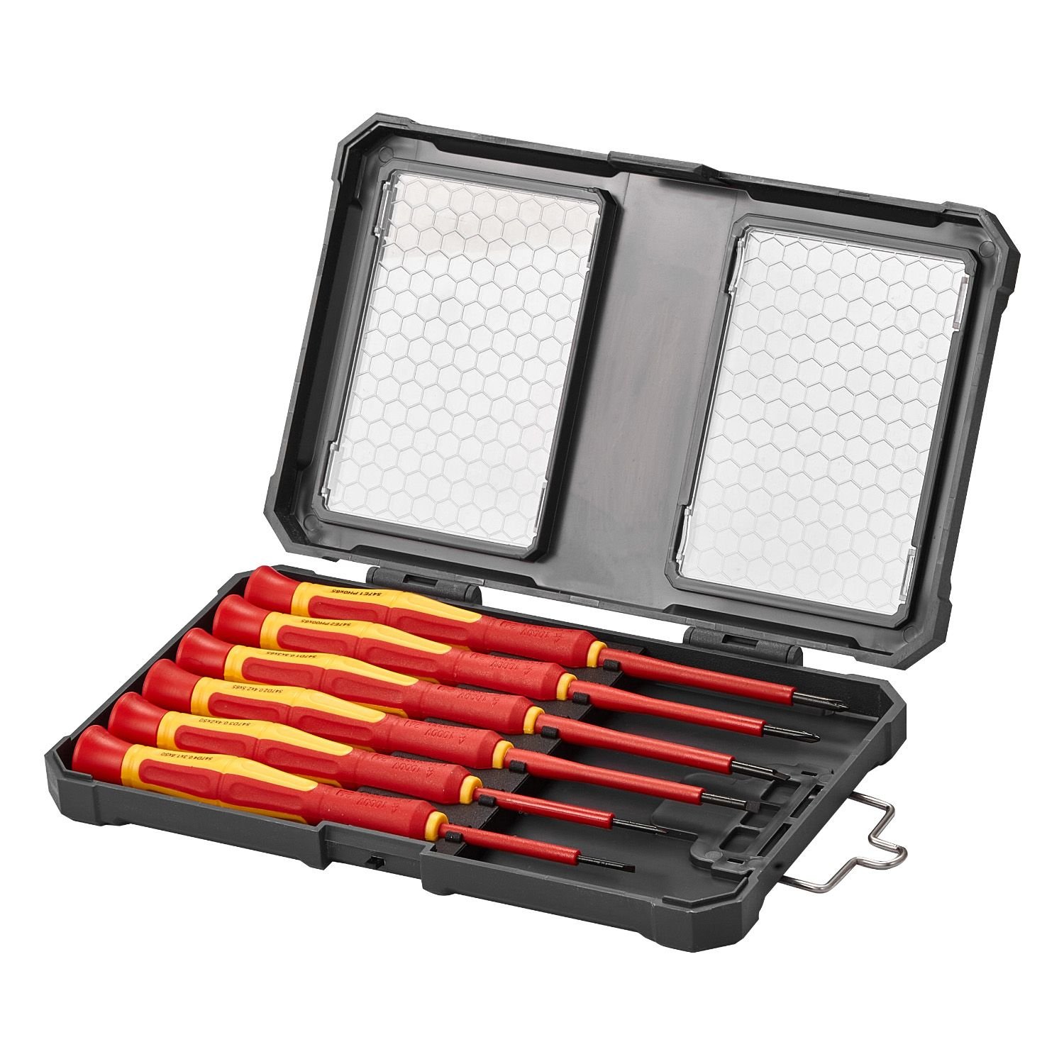insulated screwdriver set 6 piece professional electrical screwdriver set 1000v insulated electrician tool set with magnetic phillips slotted tips 360 degree rotating screwdriver and bag.jpg